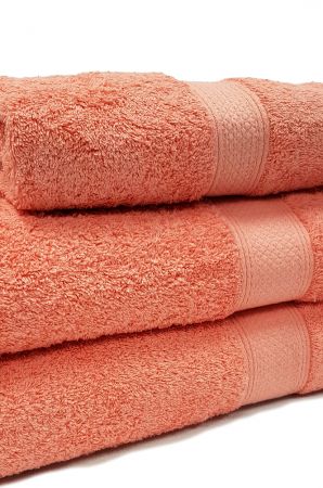 Махровое полотенце LUX grapefruit (3993)