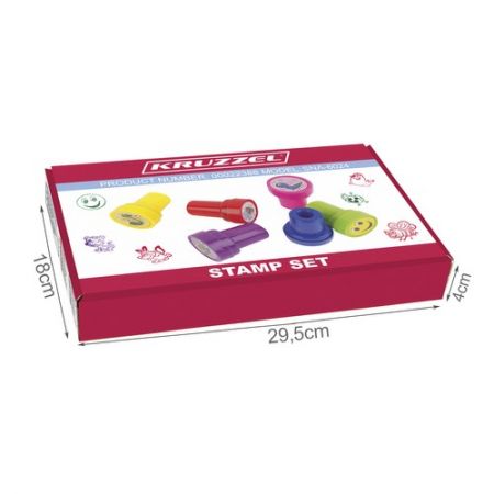 Zīmogu komplekts bērniem 60 gab. (P22388)