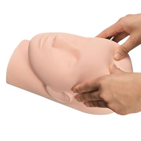 Manekena galva skropstu pieaudzēšanas un grima apmācībai (7947)