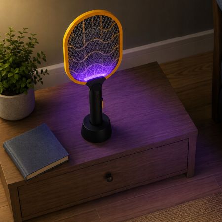 Elektriskais mušu sitamais - slazds uzlādējams UV (P24668)