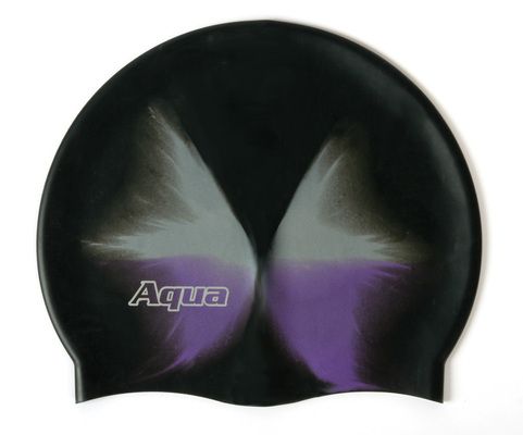 Шапочка для плавания Aqua MC-201,204 (пестрая)