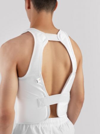 Best Sport Каратэ жилет BODY PROTECTOR (WKF style) white