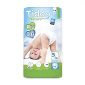 Tidoo Nature Подгузники ЭКО Размер 5/XL - (12-25kg) 46 gab. Jumbo pack