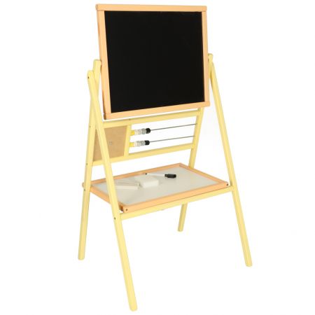 Двухсторонняя доска с мелками, магнитами 30x56x90см (3825)