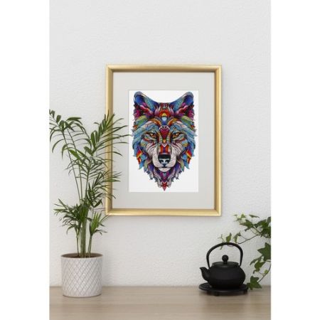 Koka puzle Premium Vilks 170 detaļas 38x27 cm (P24552)