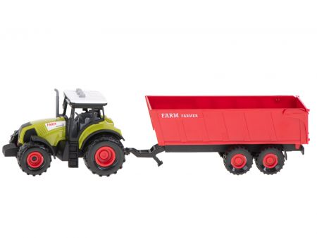 Traktors ar LED piekabi + skaņas efekti (5909)