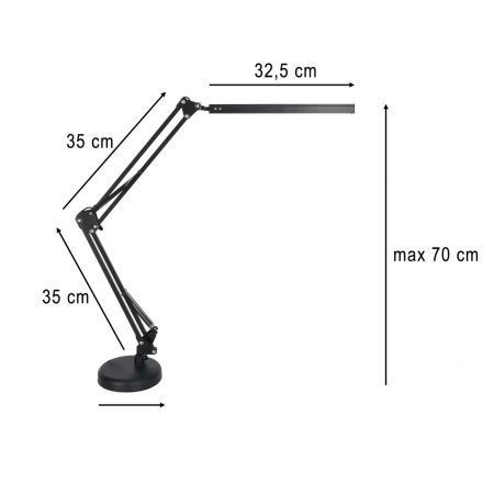 Настольная лампа LED USB (2988)