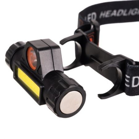 Налобный фонарик LED USB (P18371)
