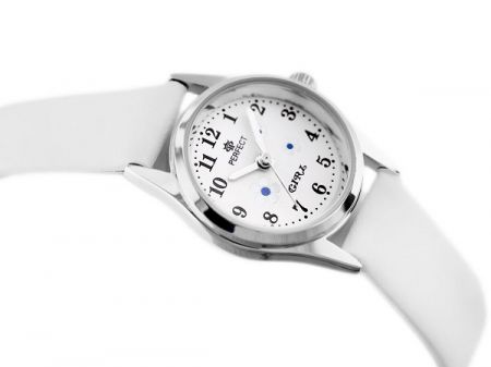 PERFECT Детские наручные часы G141 white/silver (ZP804A)