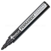 Noturīgais marķieris FORPUS konisks, 1-3 mm, melns (200-01363)