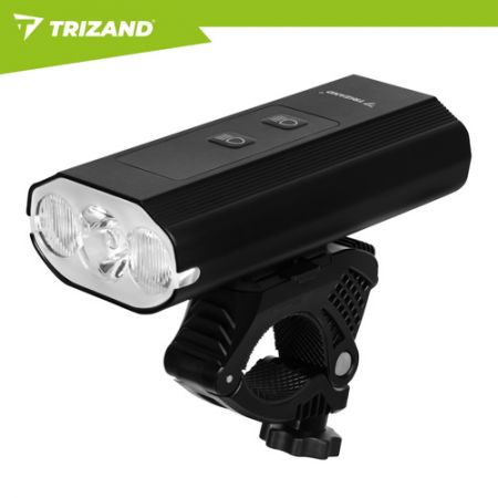 Велосипедный передний и задний фонарь 1300lm 5200mAh USB (P27800)