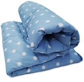 Детское стеганое шерстяное одеяло ALL SEASONS kids blue 100x140 cm