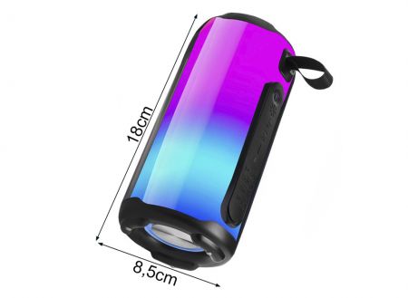 Pārnēsājamais bezvadu skaļrunis Bluetooth Boombox RGB (P06359)