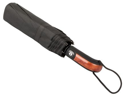 Автоматический зонт 100 см черный (P25006)