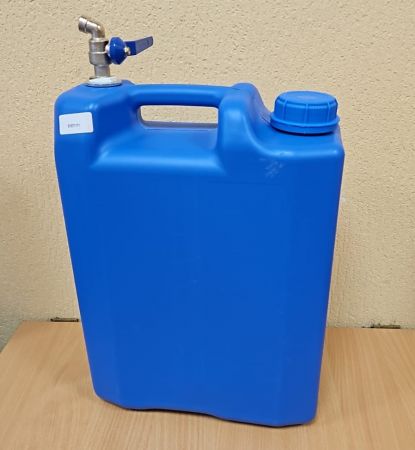 Plastmasas ūdens kanna ar krāniņu 10L (01071111)