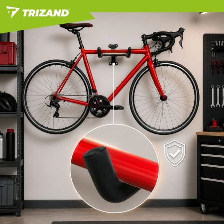 Velo sienas turētājs - āķis 30 kg 24–29 collu (P28061)