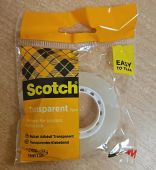 Scotch Скотч SCOTCH 508, прозрачный, 19 мм x 33 м, 1 шт. (200-09766)
