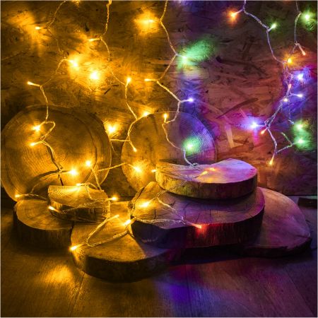 Ziemassvētku virtene 10m 100LED ar pulti (5234)