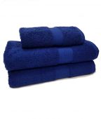 Махровое полотенце LUX dark blue (4000)