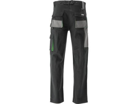 Yato Рабочие Брюки Palea YT-80168, XL, 270 г/м², 9 карманов, 100% хлопок, застежка на молнии и пуговице (YT-80168)