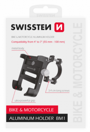 SWISSTEN BM1 Держатель Телефона Для Велосипеда 4-7