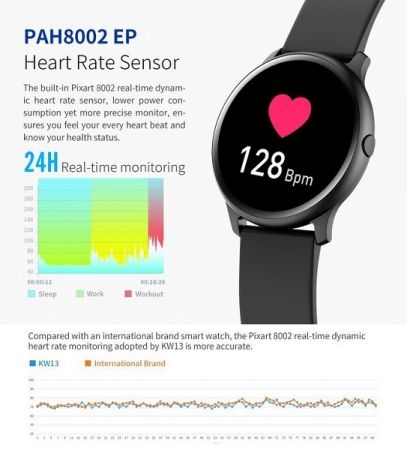 Gino Rossi Smartwatch G.RSWSF1-1A1-1 black + дополнительный БРАСЛЕТ (zg309e)