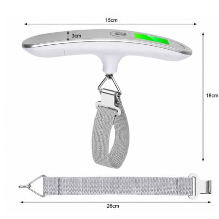 Безмен Цифровые весы до 50 кг LCD (P17116)