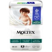 Moltex Подгузники-трусики Pure & Nature 6 XL (14+ кг), 18 шт.(270678)