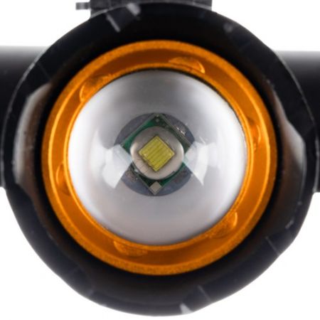 Velosipēda priekšējais un aizmugurējais lukturis T6 USB (P23681)