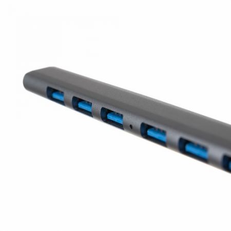 USB HUB - 1 port 3.2 + 6 ports 2.0 Izoxis (P24374)