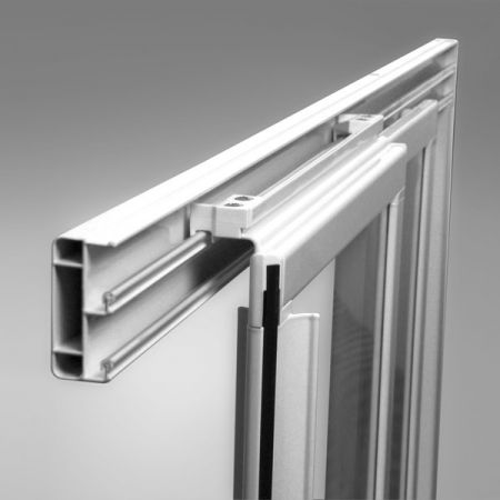 Душевой уголок четверть круга Supernova SKCP4-90 см белый профиль матовый полистирол (3117O10211)