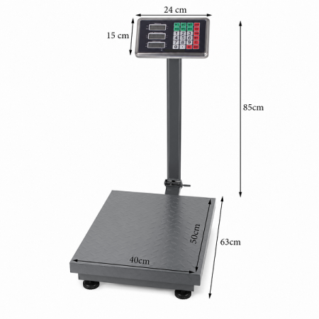 Цифровые платформенные весы до 300кг / 50 g (P17106)