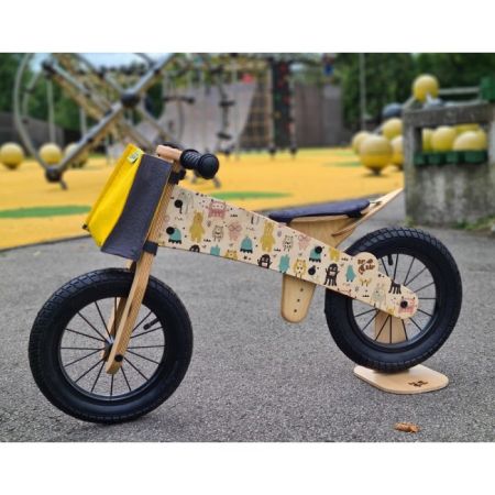 DIP DAP Беговел Mонстрики MS-01/4 + Подарочная сумка и подставка