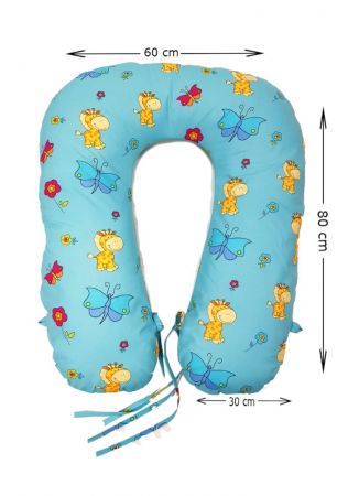 Подушка для беременных БОЛЬШАЯ ПОДКОВА BLUE GIRAFFE