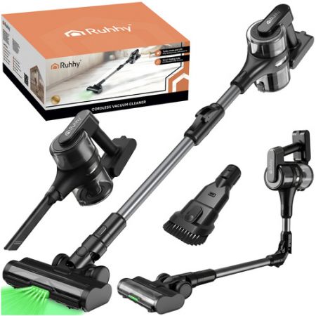 Беспроводной вертикальный пылесос с насадками (P26708)
