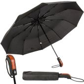 Автоматический зонт 100 см черный (P25006)