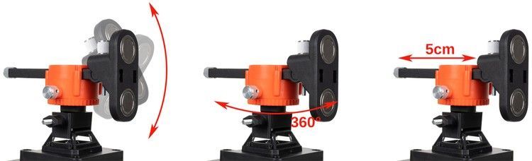 Lāzera līmenis 16 līniju 360 grādu (P18763) Noma