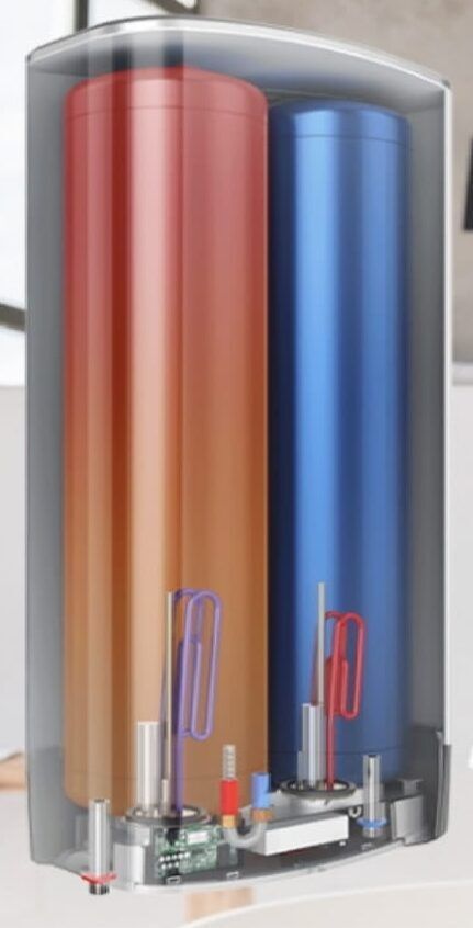 Ariston Ūdens sildītājs elektriskais Velis PRO WIFI 100 EU vertikāls/horizontāls (3100947)