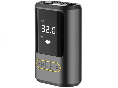 Электрический насос для автомобилей, мотоциклов, велосипедов и мячей LCD 10bar (P11510)