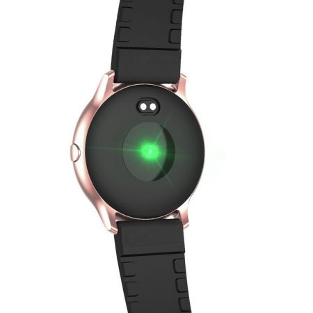 Gino Rossi Smartwatch G.RSF1-4C2-1 rosegold/black + дополнительный БРАСЛЕТ (zg309b)