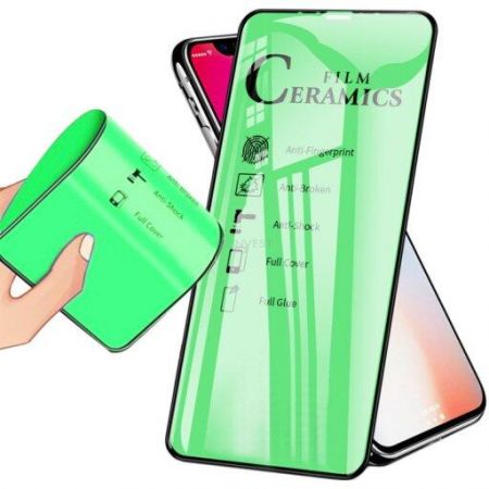 RoGer Ceramic Soft Full Coverage Защитная Пленочка для экрана Samsung Galaxy S21 Plus Прозрачная (RO-CE-SP-SA-S21P)