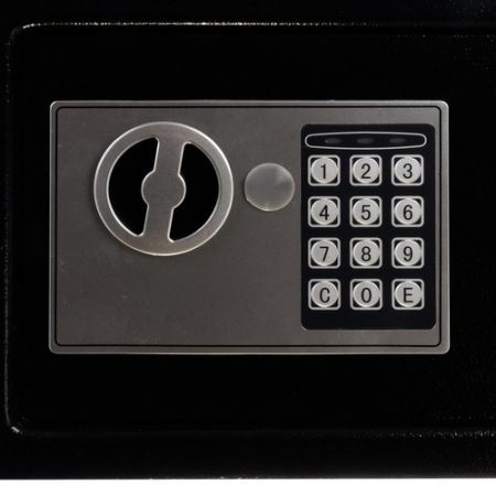Электронный сейф c цифровым кодом и ключом XL P22627