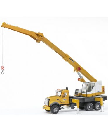 BRUDER Игрушечный кран MACK Granite Liebherr (4001702028183)