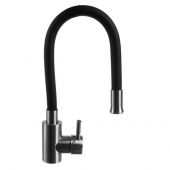 Virtuves jaucējkrāns ar elastīgu snīpi un aeratoru (P26324)
