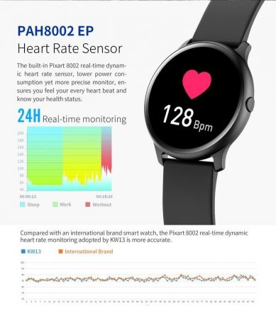 Gino Rossi Smartwatch G.RSWSF1-3C1-1 silver/black + дополнительный БРАСЛЕТ (zg309a)