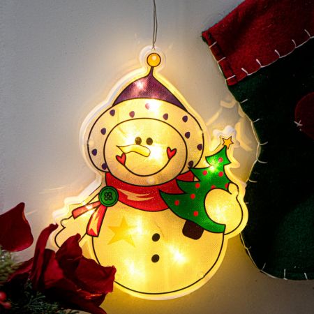 Ziemassvētku rotājums Sniegavīrs LED (5244_1)