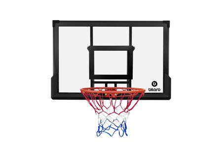 Щит баскетбольный Bilaro Dakota 120x80 см, с кольцом и сеткой BL62102