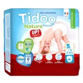 Tidoo Nature Autiņbiksītes-biksītes ECO Izmērs 5/L - (12-18kg) 18 gab.
