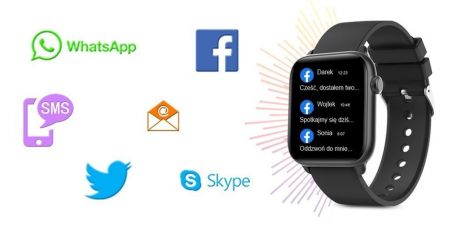 Rubicon Умные часы Smartwatch RNCE56 - silver (ZR611B)