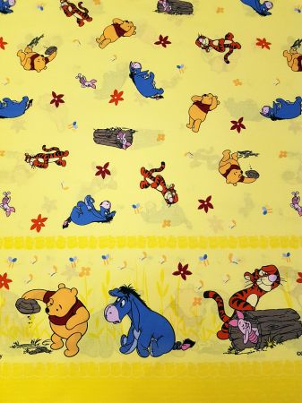 Bērnu gultas veļas komplekts HAPPY POOH (4091)